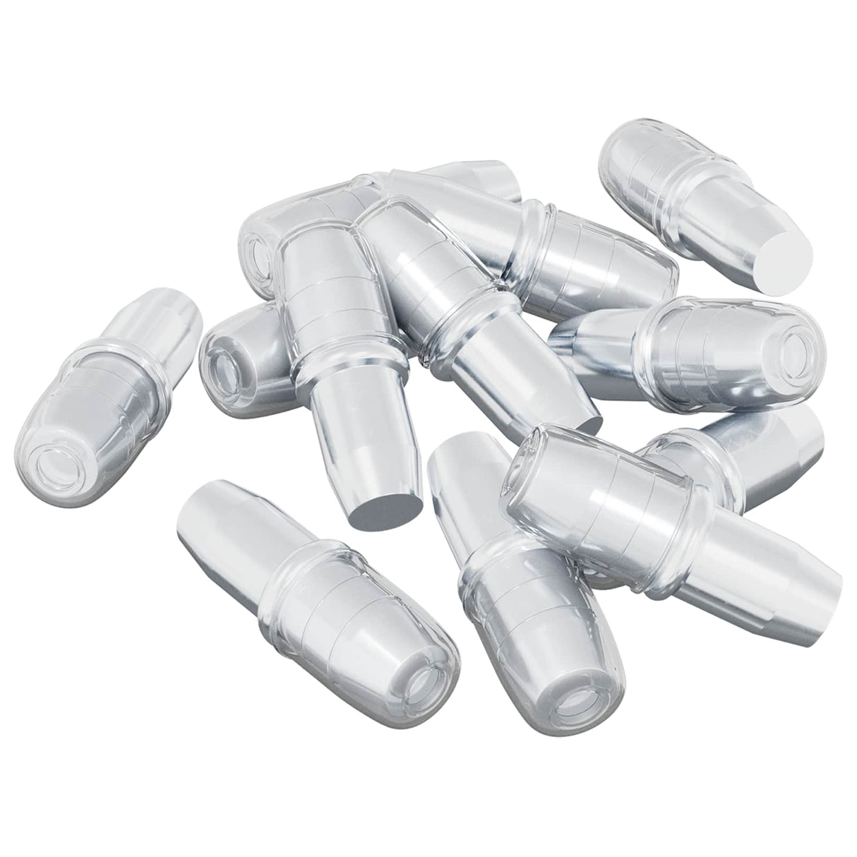 Vidaxl plankhaak 12 pcs zilver 7 x 16 mm ijzer