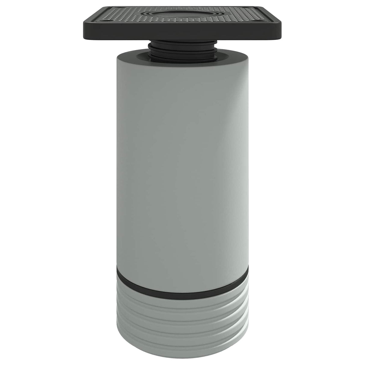 Vidaxl meubelpoten verstelbaar 12 pcs wit 64 x 64 x 100 mm pp