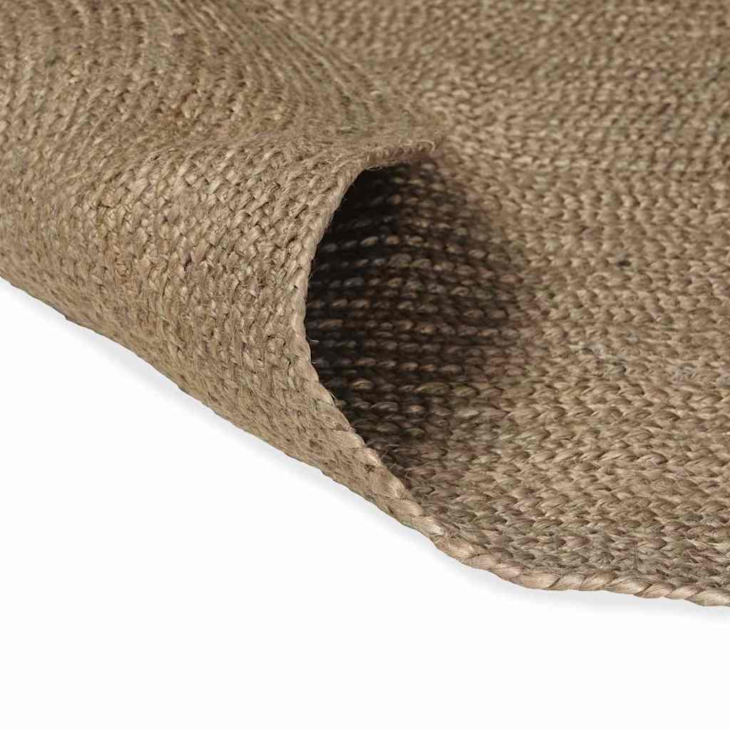 Vidaxl vloerkleden ovaal grijs 205 x 305 cm jute