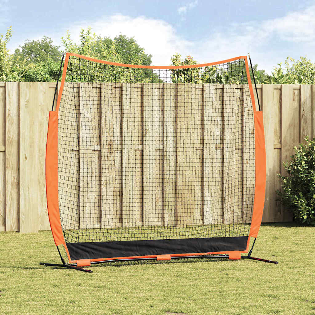 Vidaxl golf trainingshulpmiddel zwart 250 x 106,5 x 210 cm polyester
