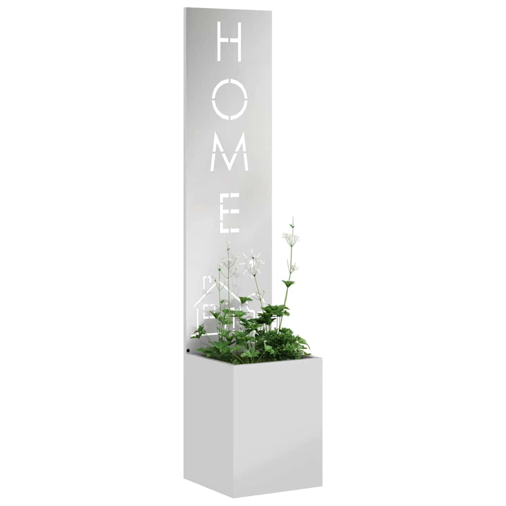 Vidaxl tuin privacy screen fretwerk zilver 32 x 32 x 150 cm