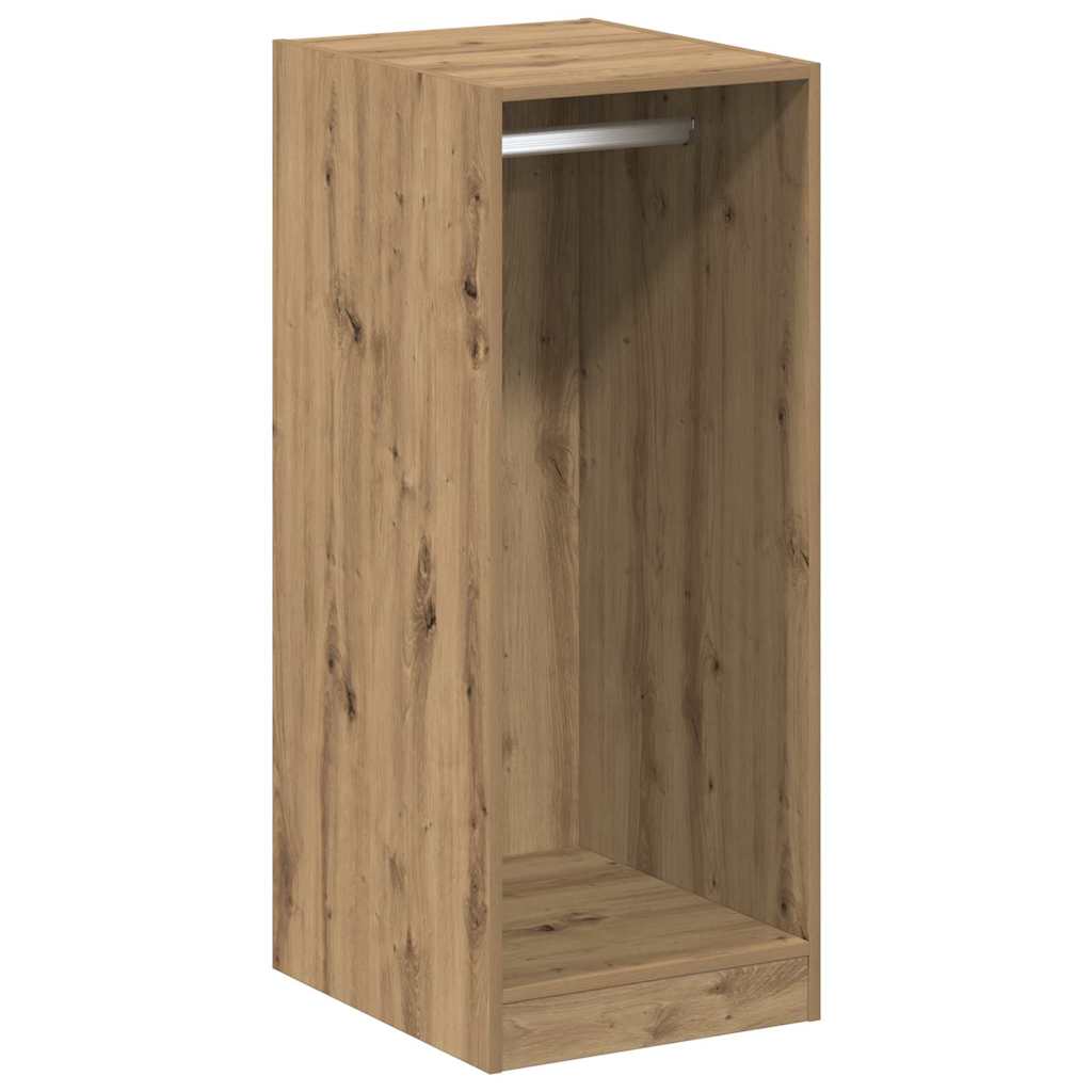 Vidaxl kledingkast met plank met opslag artisan eiken 41 x 48 x 102 cm