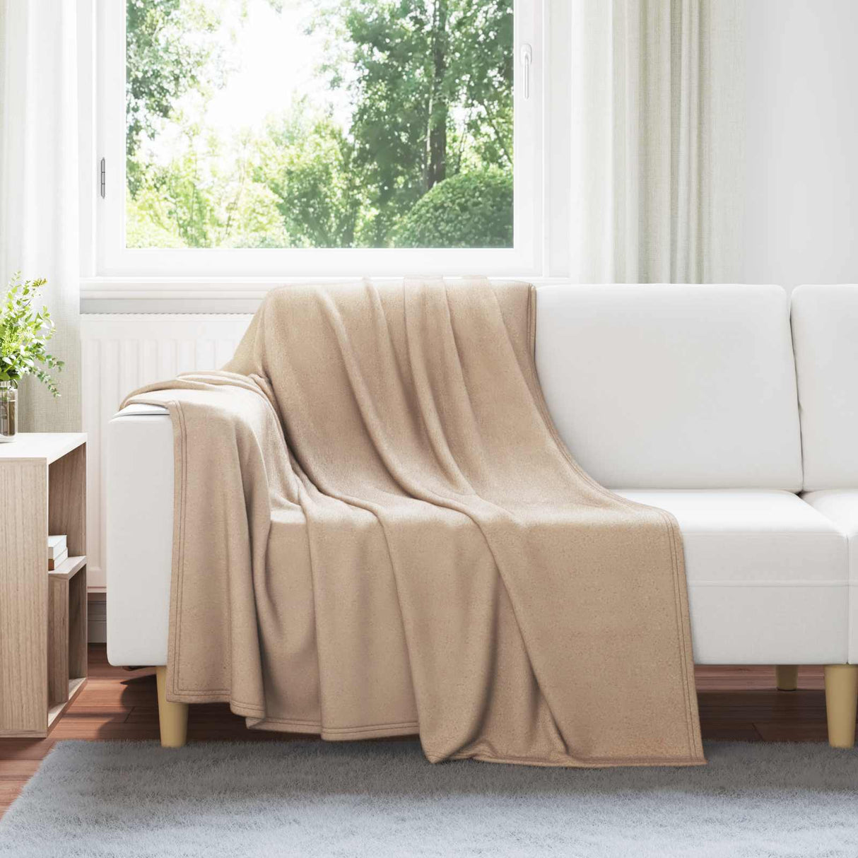 Vidaxl kleden 24 pcs kameel 200 x 150 cm fleece