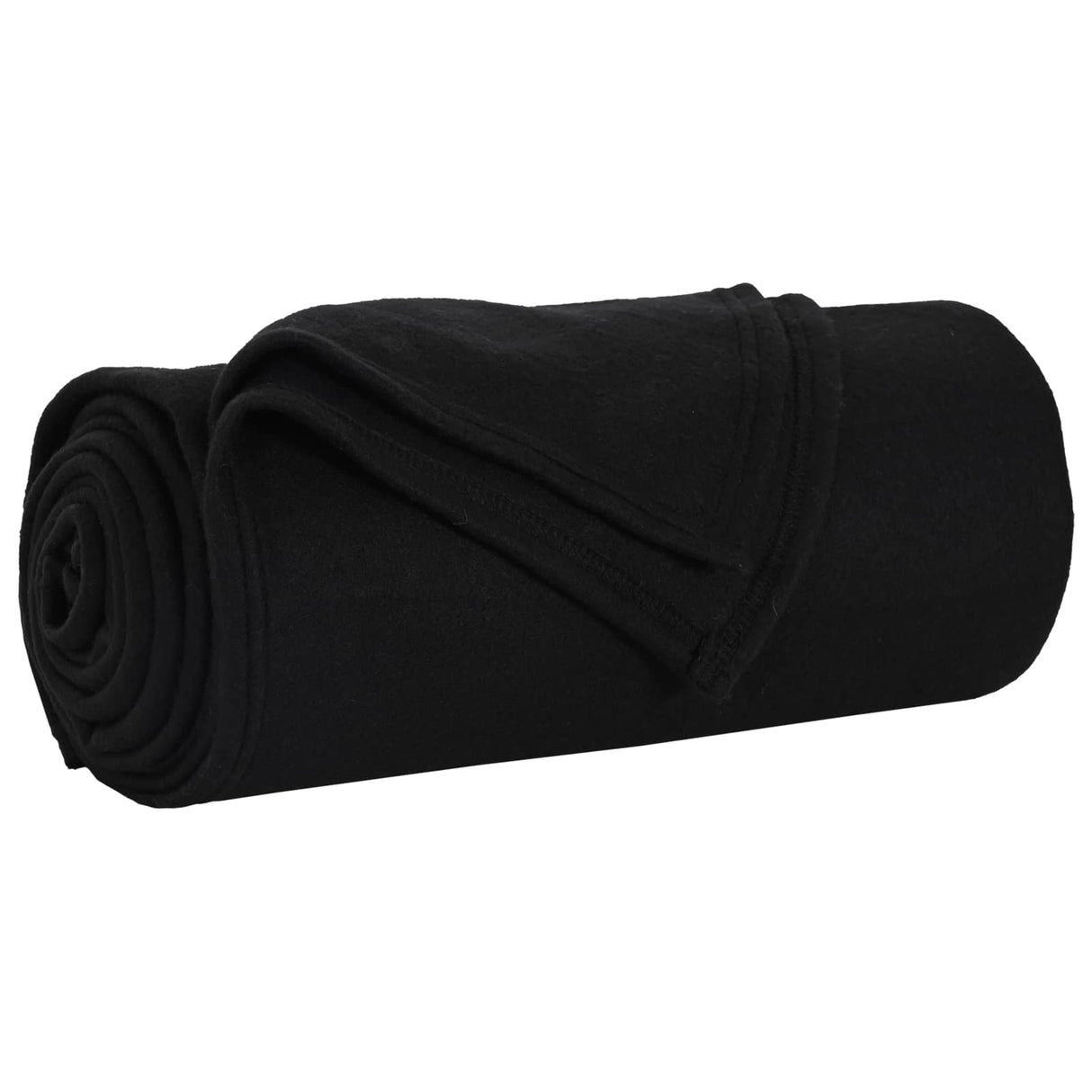 Vidaxl kleden 24 pcs zwart 200 x 150 cm fleece