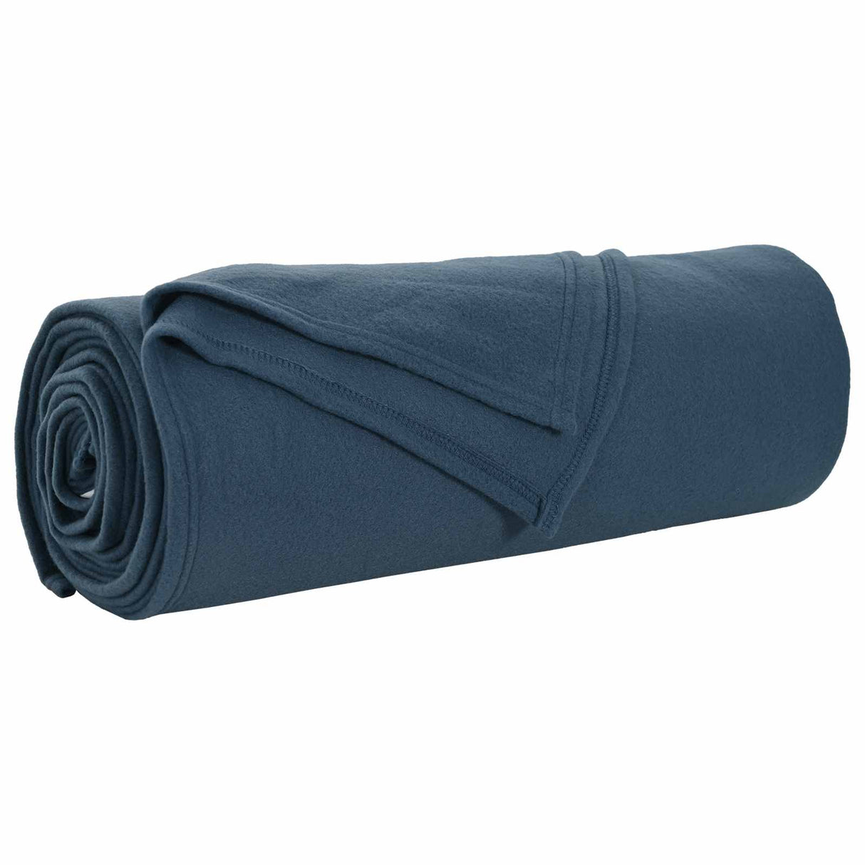 Vidaxl gooi deken marineblauw 350 x 270 cm fleece