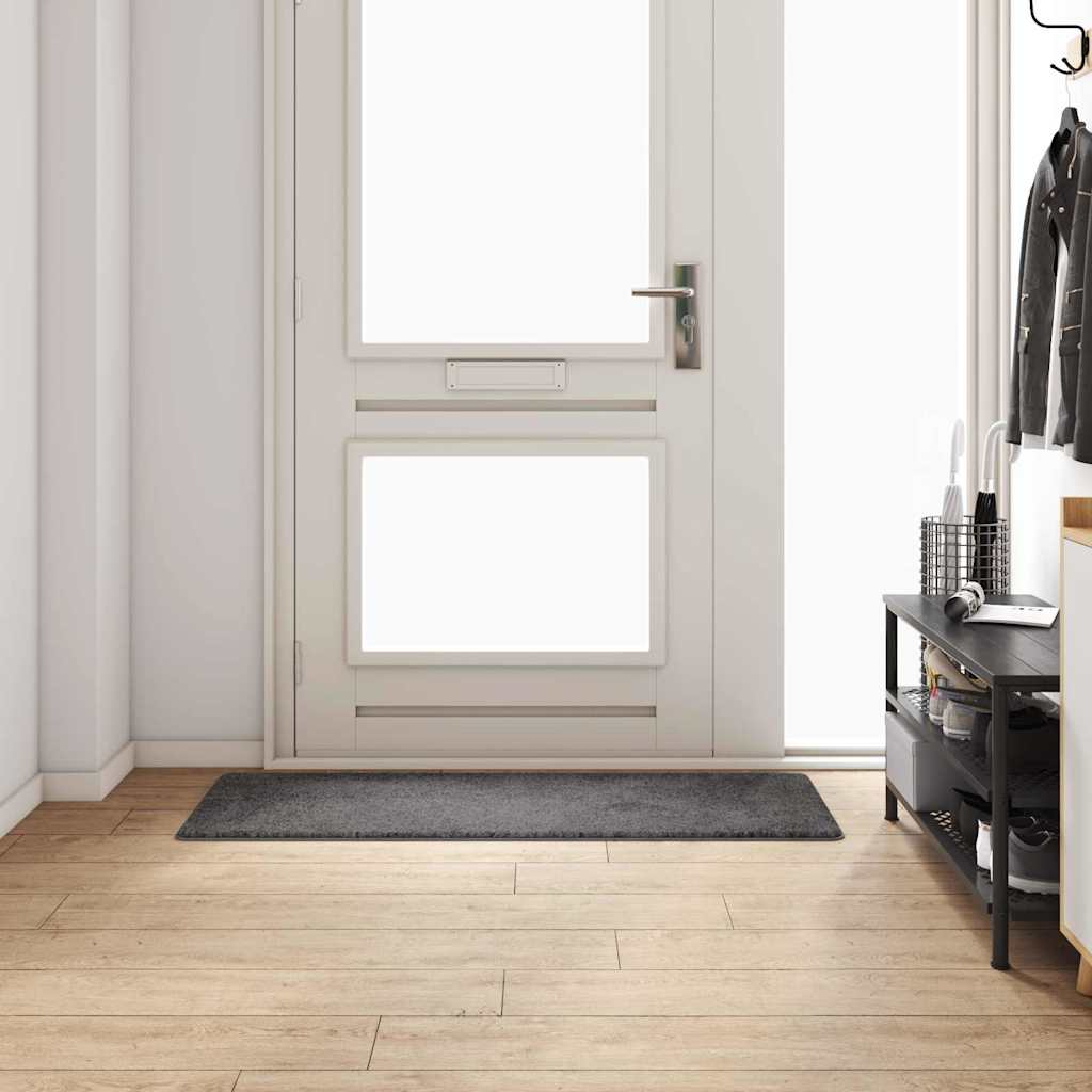Vidaxl tapijt loper grijs 50 x 150 cm 100% polypropylene tuft