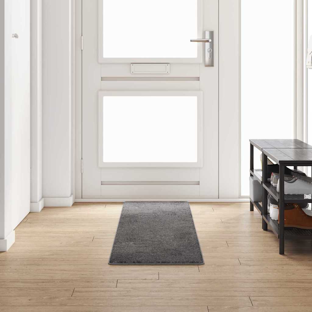 Vidaxl tapijt loper grijs 50 x 250 cm 100% polypropylene tuft