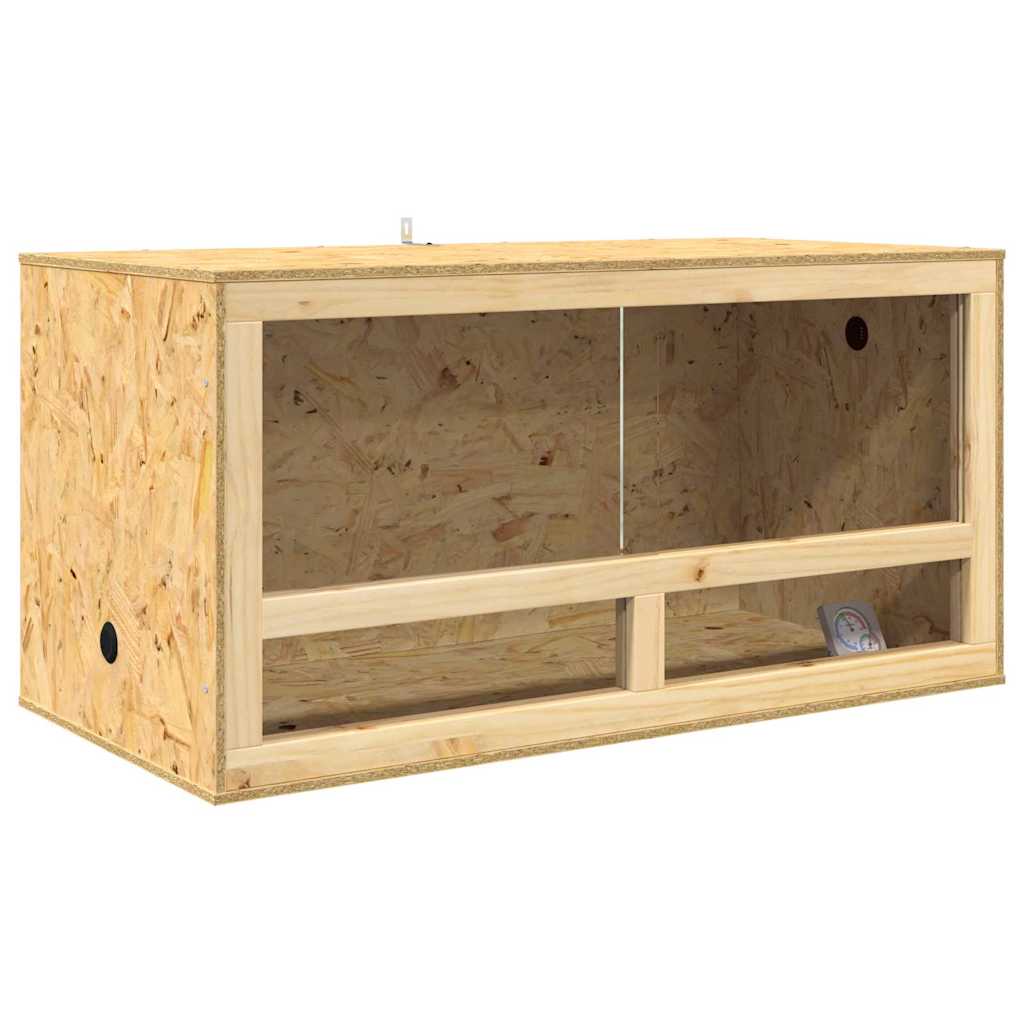 Vidaxl terrarium bruin 100 x 50 x 50 cm osb