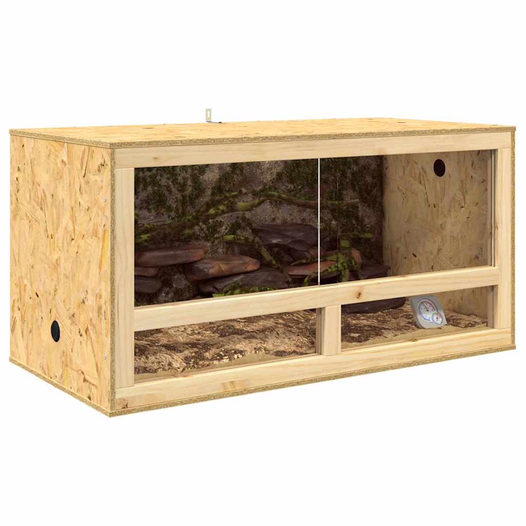 Vidaxl terrarium bruin 100 x 50 x 50 cm osb