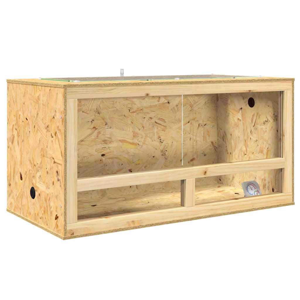 Vidaxl terrarium bruin 100 x 50 x 50 cm osb