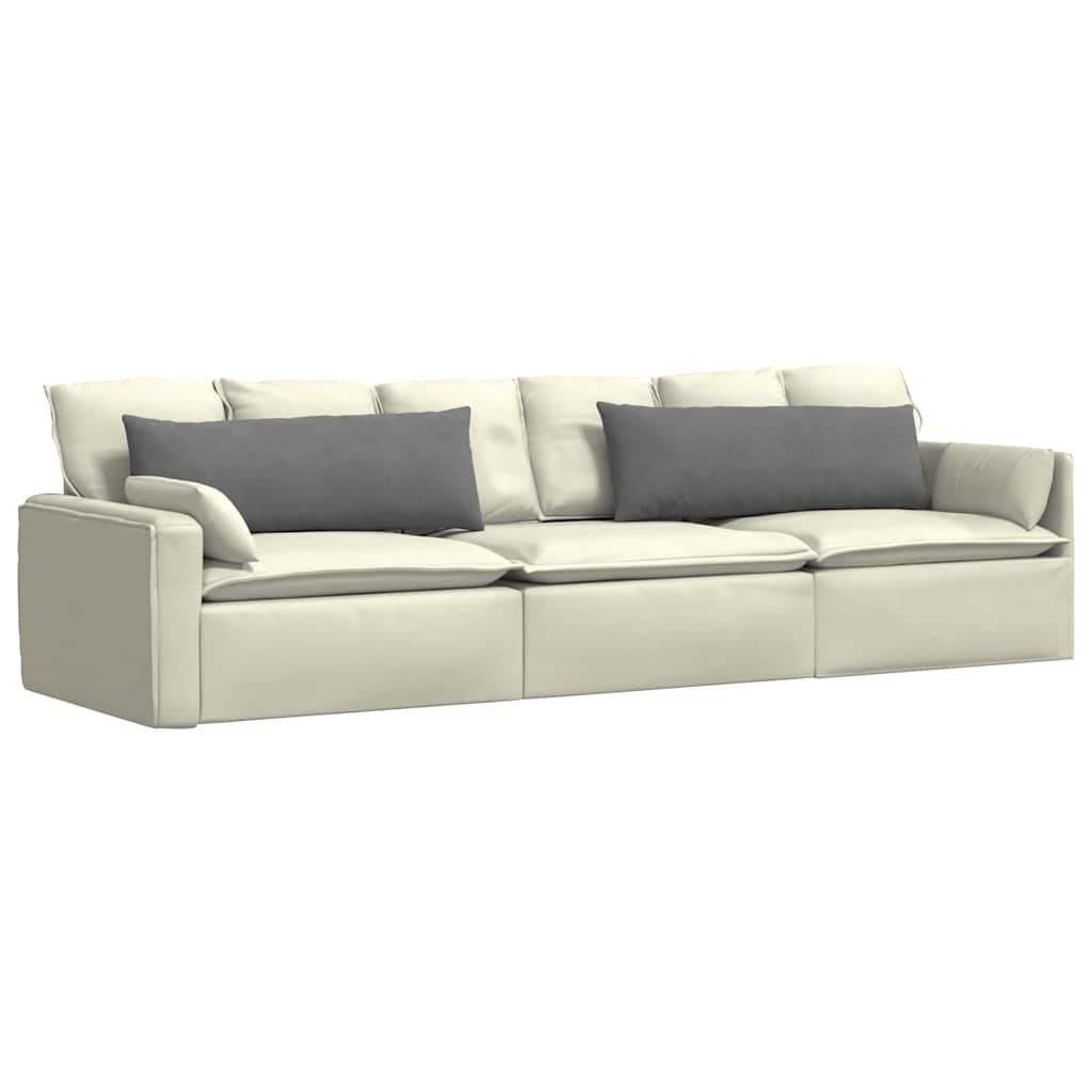 Vidaxl sofa kussens 2 stuks donkergrijs 120 x 40 cm stof