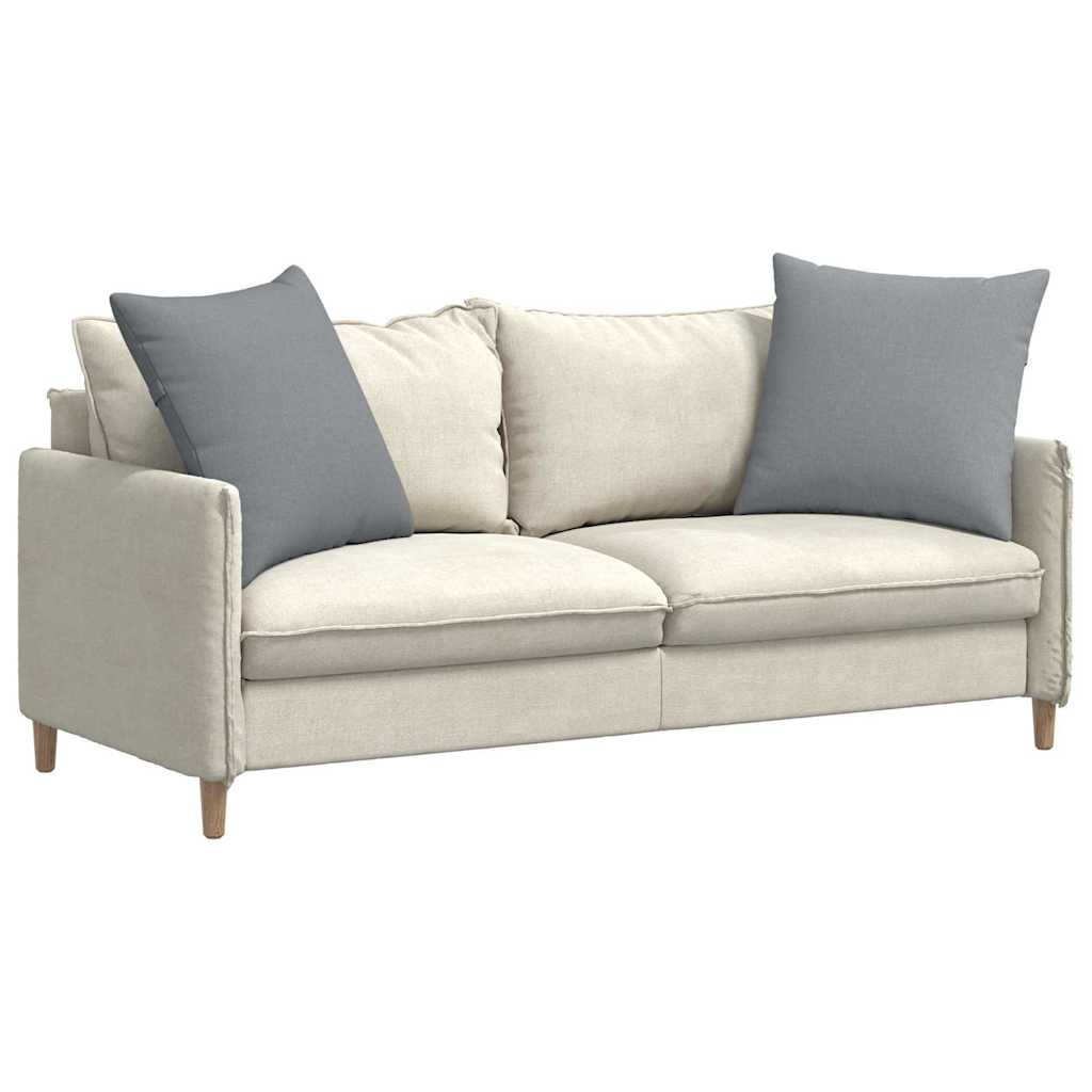Vidaxl sofa kussens 2 pcs lichtgrijs 80 x 80 cm stof