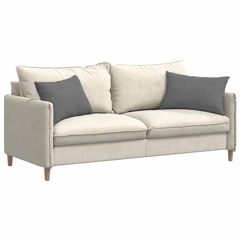 Vidaxl sofa kussens 2 stuks donkergrijs 60 x 40 cm stof