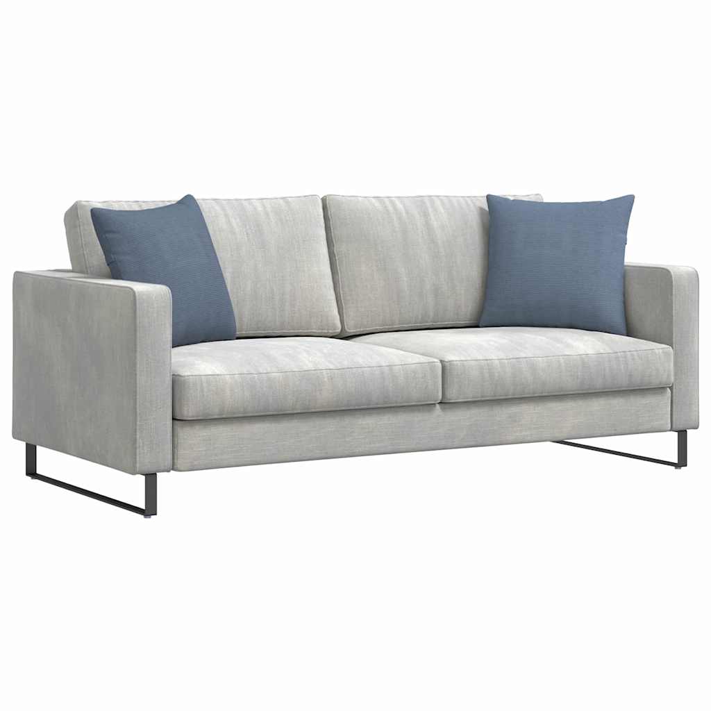Vidaxl sofa kussens 2 stuks blauw 45 x 45 cm cordstof