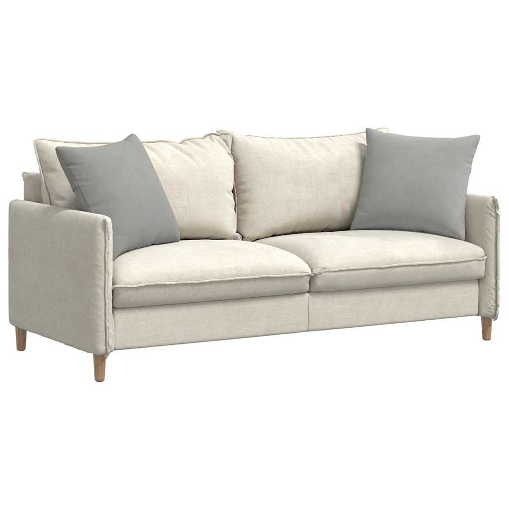 Vidaxl sofa kussens 2 stuks lichtgrijs 50 x 50 cm stof