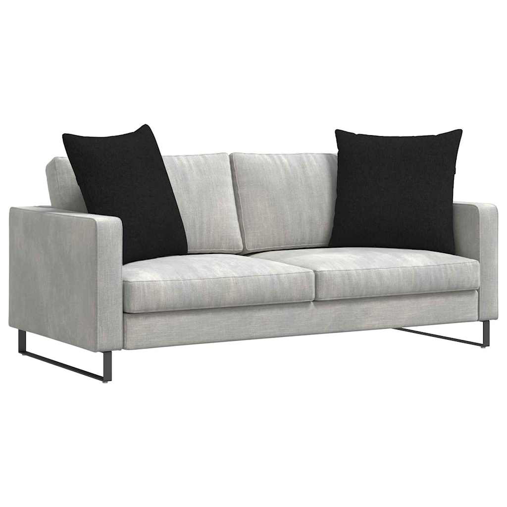 Vidaxl sofa kussens 2 pcs zwart 60 x 60 cm stof