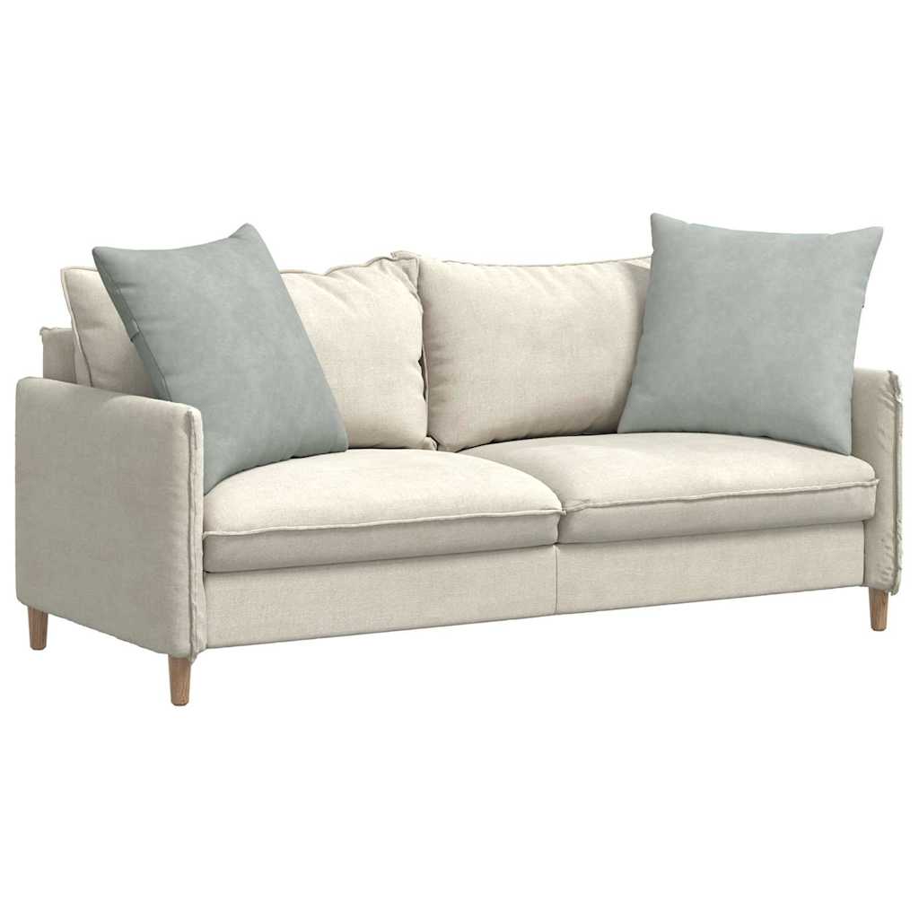 Vidaxl sofa kussens 2 stuks lichtgrijs 60 x 60 cm cordstof
