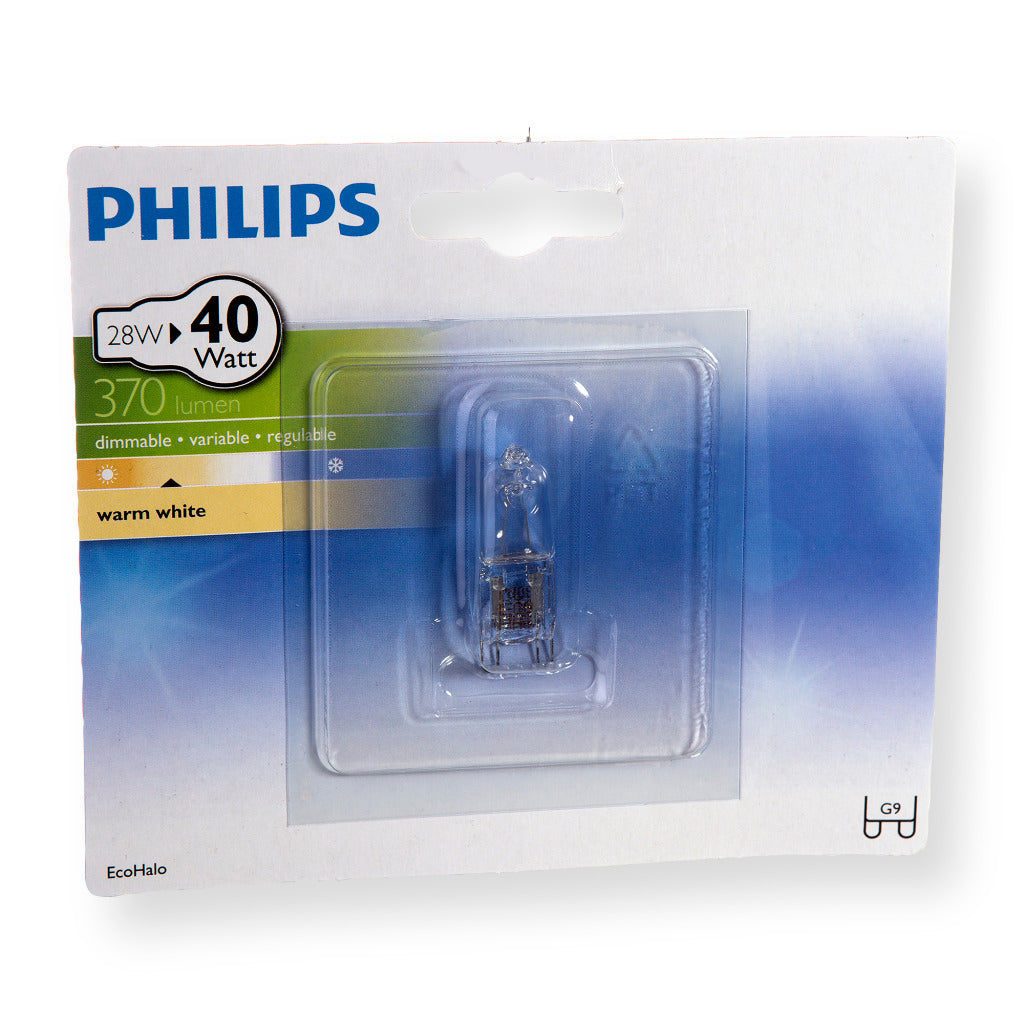 Philips Philips Halo-Kapsel-Halogenlampe 28 W G9