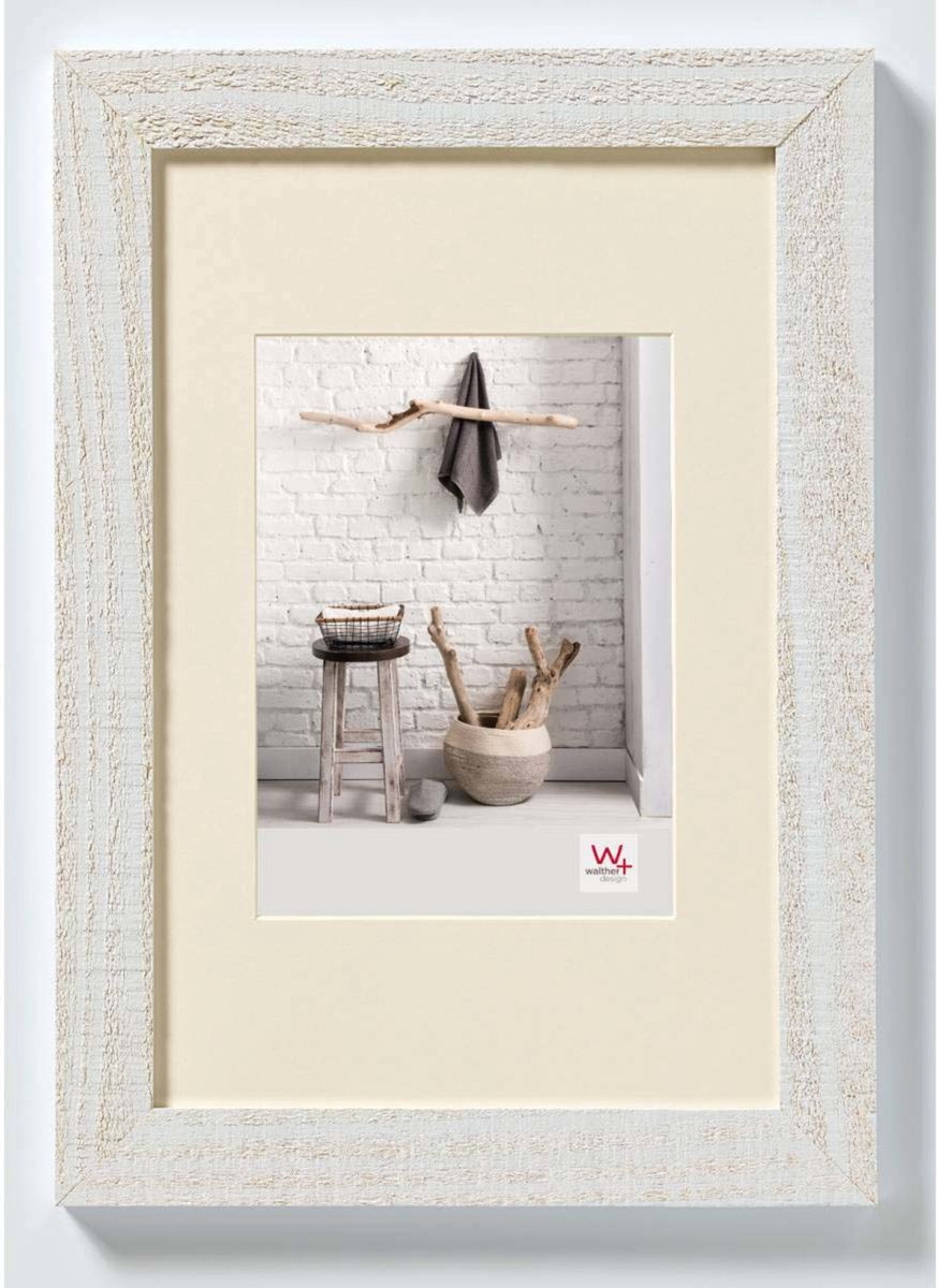 Walther Home - Holzrahmen - Fotogröße 30x40 cm - Polarweiß