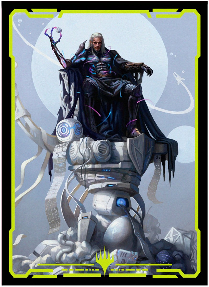 Ultrapro Ultra Pro – Magic: The Gathering – Edge of Eternities – Tezzeret; Cruel Captain 100 Kartenhüllen in Standardgröße in Klarsichtbox (63 x 89 mm) – Großbritannien