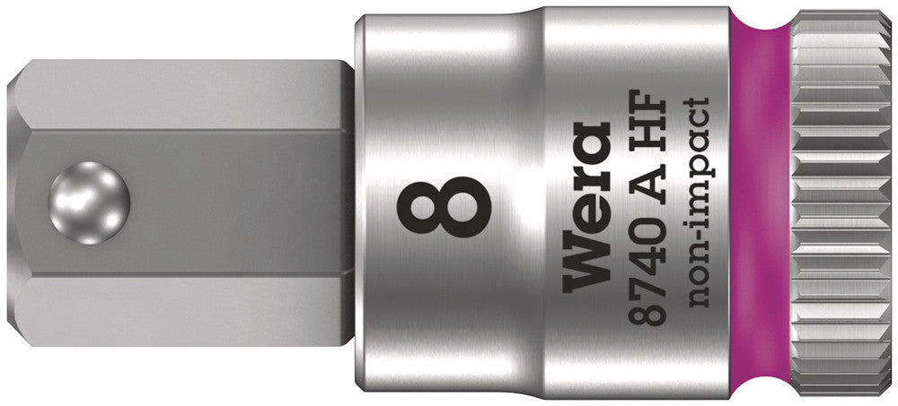 Wera 8740 a HF-Zyklop-Bitnuss-Kombination mit Haltefunktion mit 1 4 Antrieb, 4,0 x 28 mm – 1 Stück – 05003333001