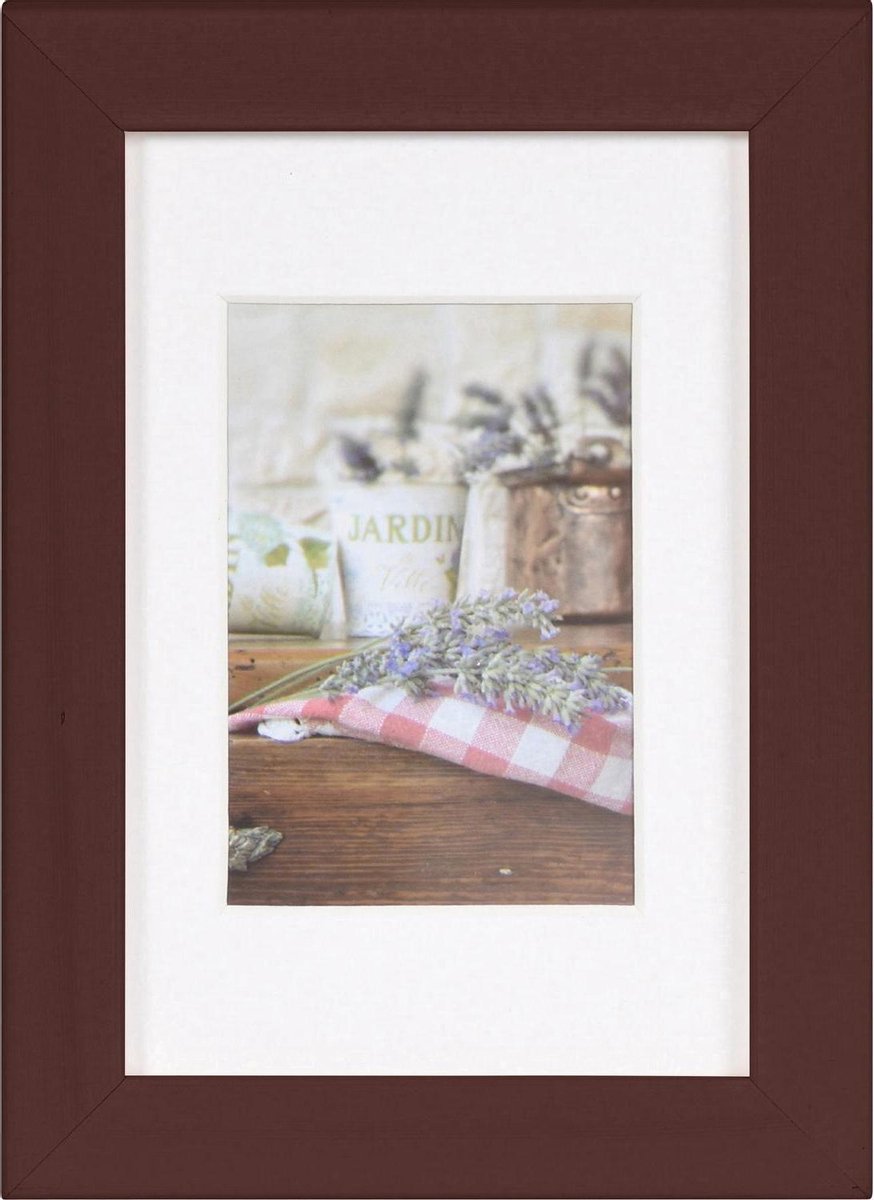 Henzo Fotorahmen - - Jardin - Fotogröße 10x15 cm - Dunkelbraun