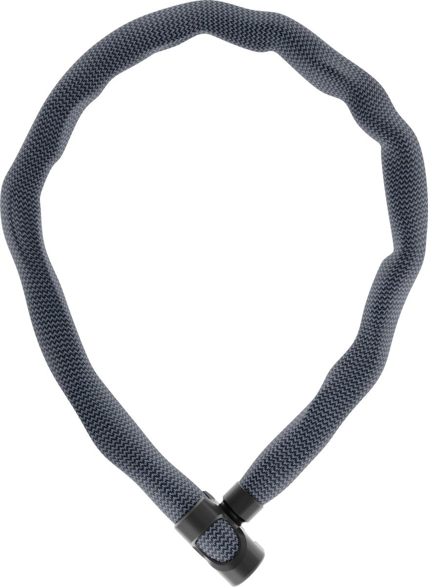 Abus Fahrradschloss Kettenschloss – Ivera Chain 7210 Farbe – Sicherheitsstufe 8 – Grau – 110 cm – geeignet für Elektrofahrräder und Stadtfahrräder