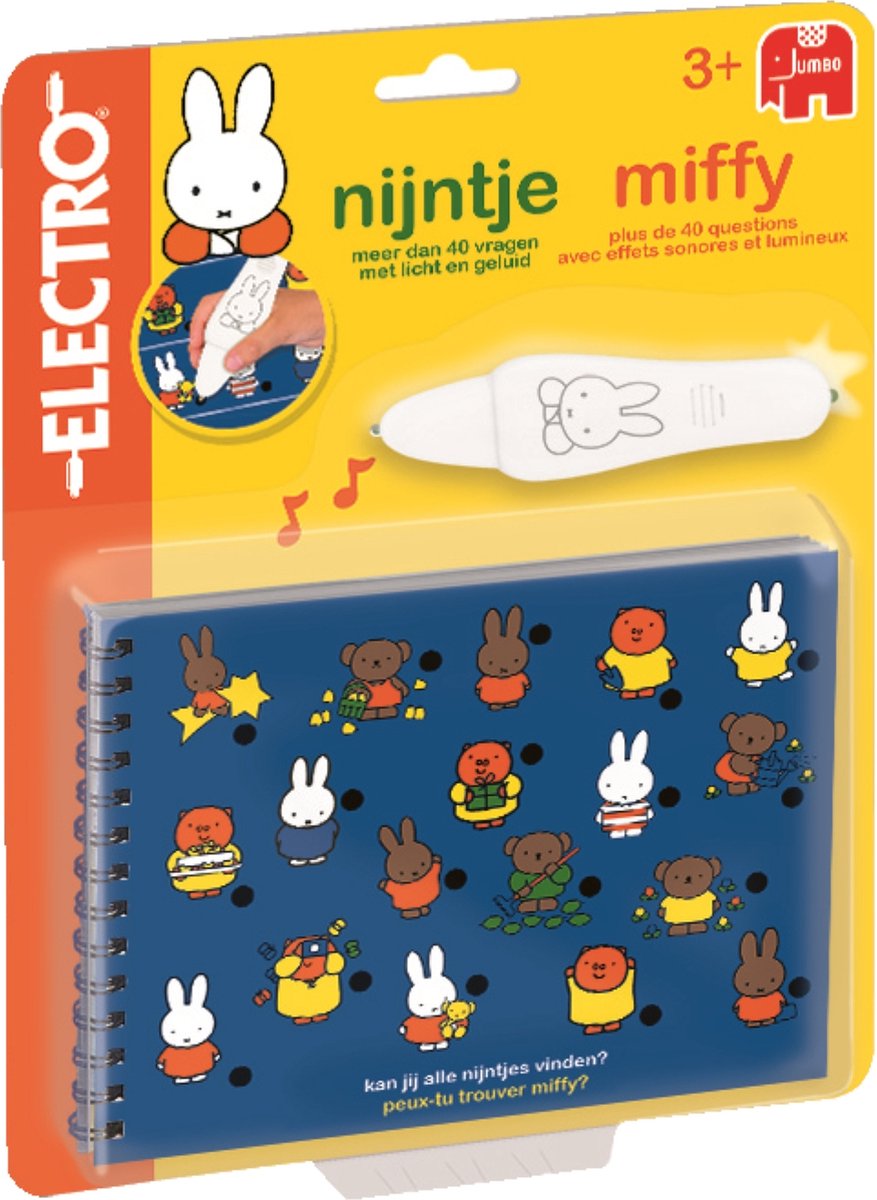 Electro Jumbo Miffy Wonder Pen Blister-Lernspiel