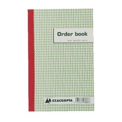 Orderboek 3137x 13,5x21cm onbedrukt lijn drievoud nl fr