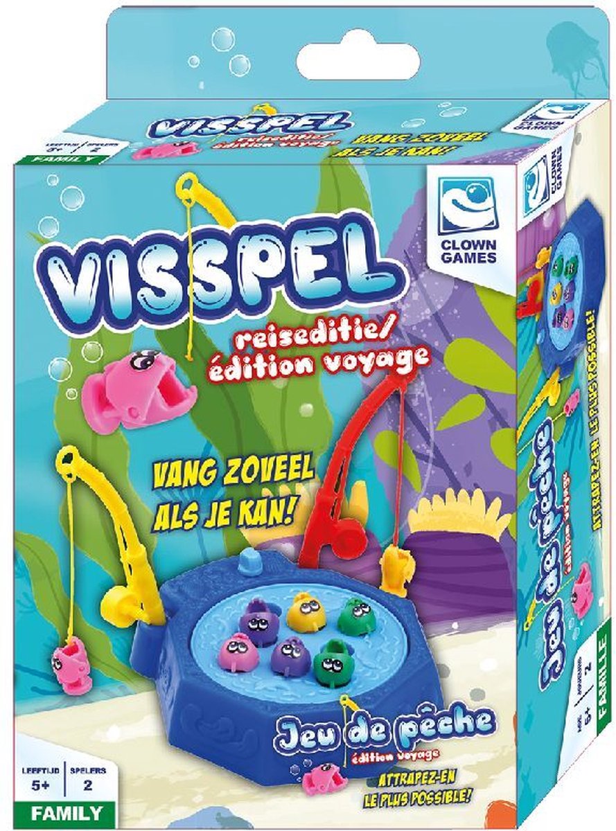 Clownspiele, Angelspiel, Reiseausgabe