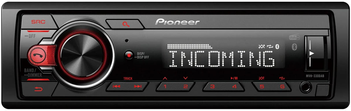 Pioneer Autoradio MVH-330daban. Medientuner mvh-330daban