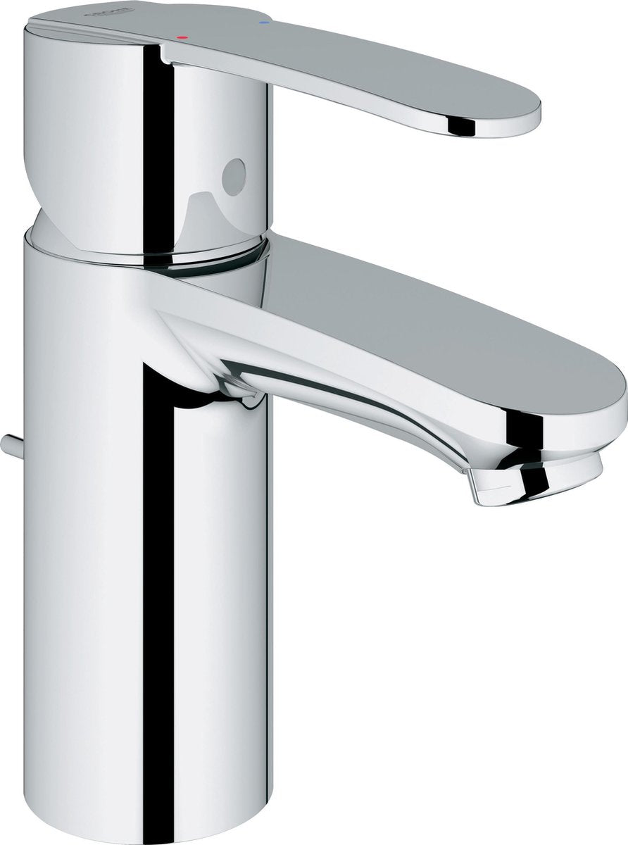 Grohe Wave Cosmopolitan Waschtischmischer – kleine Größe – mit Ablaufgarnitur – wassersparend