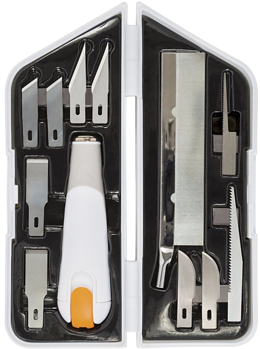 Fiskars Messer-, Meißel- und Sägeset
