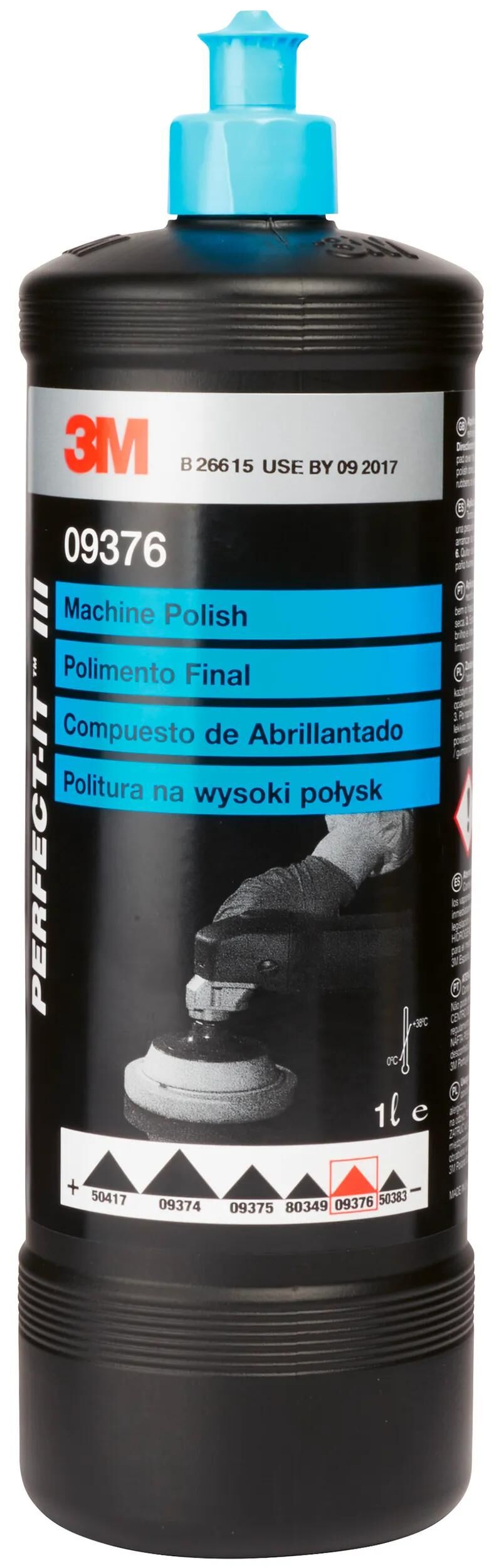3m Polierpaste Perfect-it III . Hochglanzpolitur 1 ltr. perfect-it iii 09376