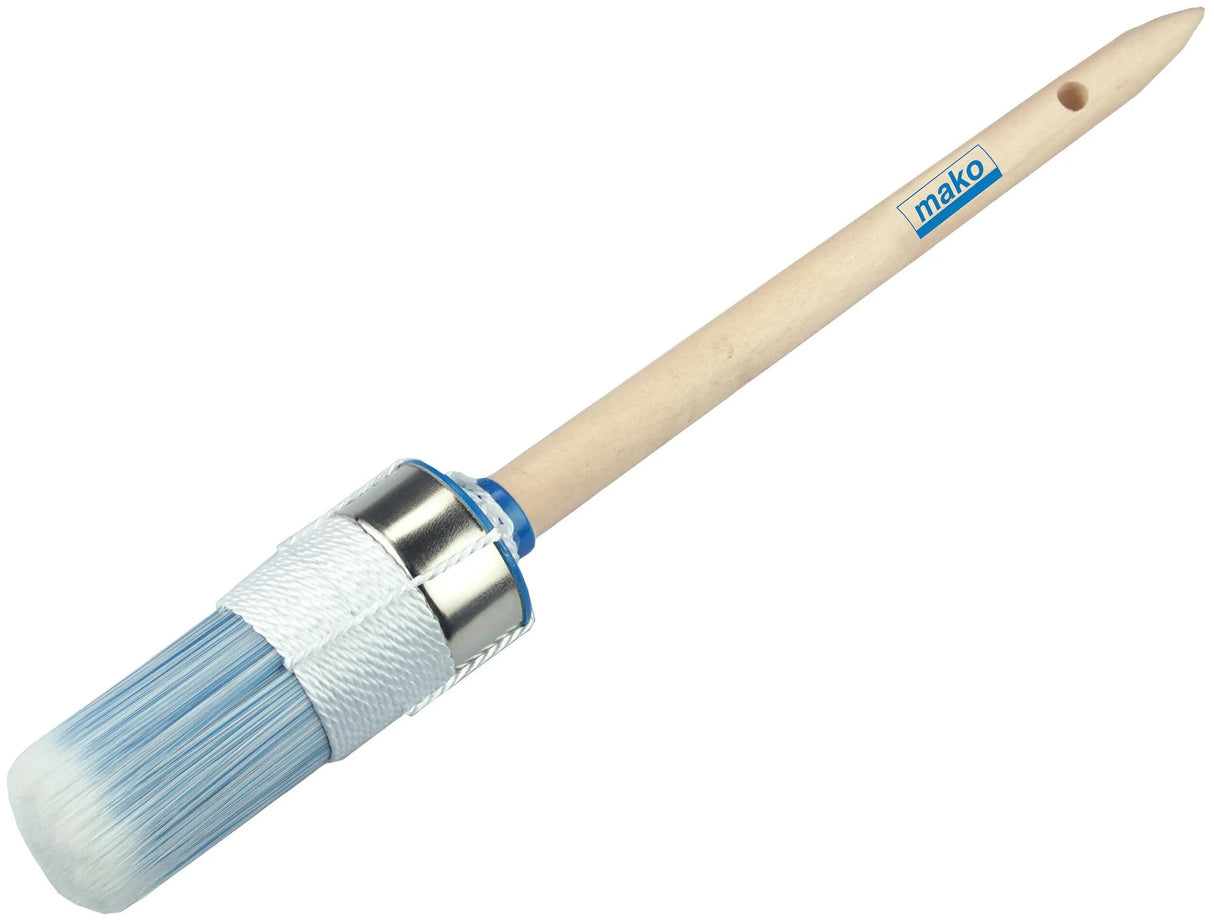 Mako befestigt Rundbürste, Industrie, gute Qualität, leichter Mantel. Ringpinselfarben, Größe 8, All-in-One-Borste