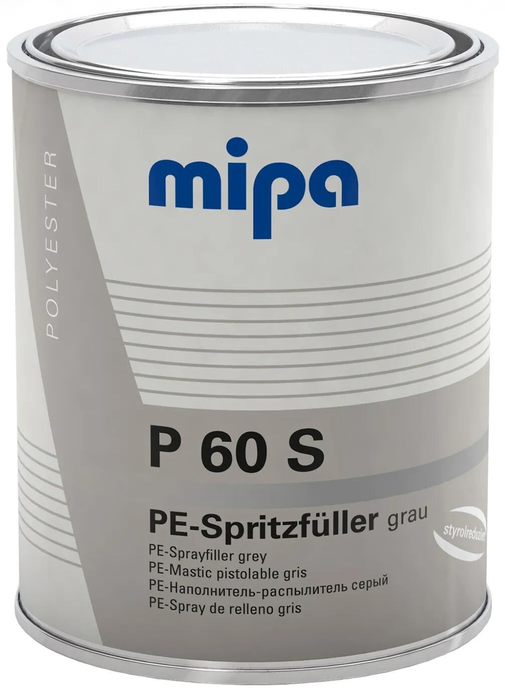 Mipa Spritzspachtel P 60 s . ds.p60s Sprühfüller 1l m.haerter