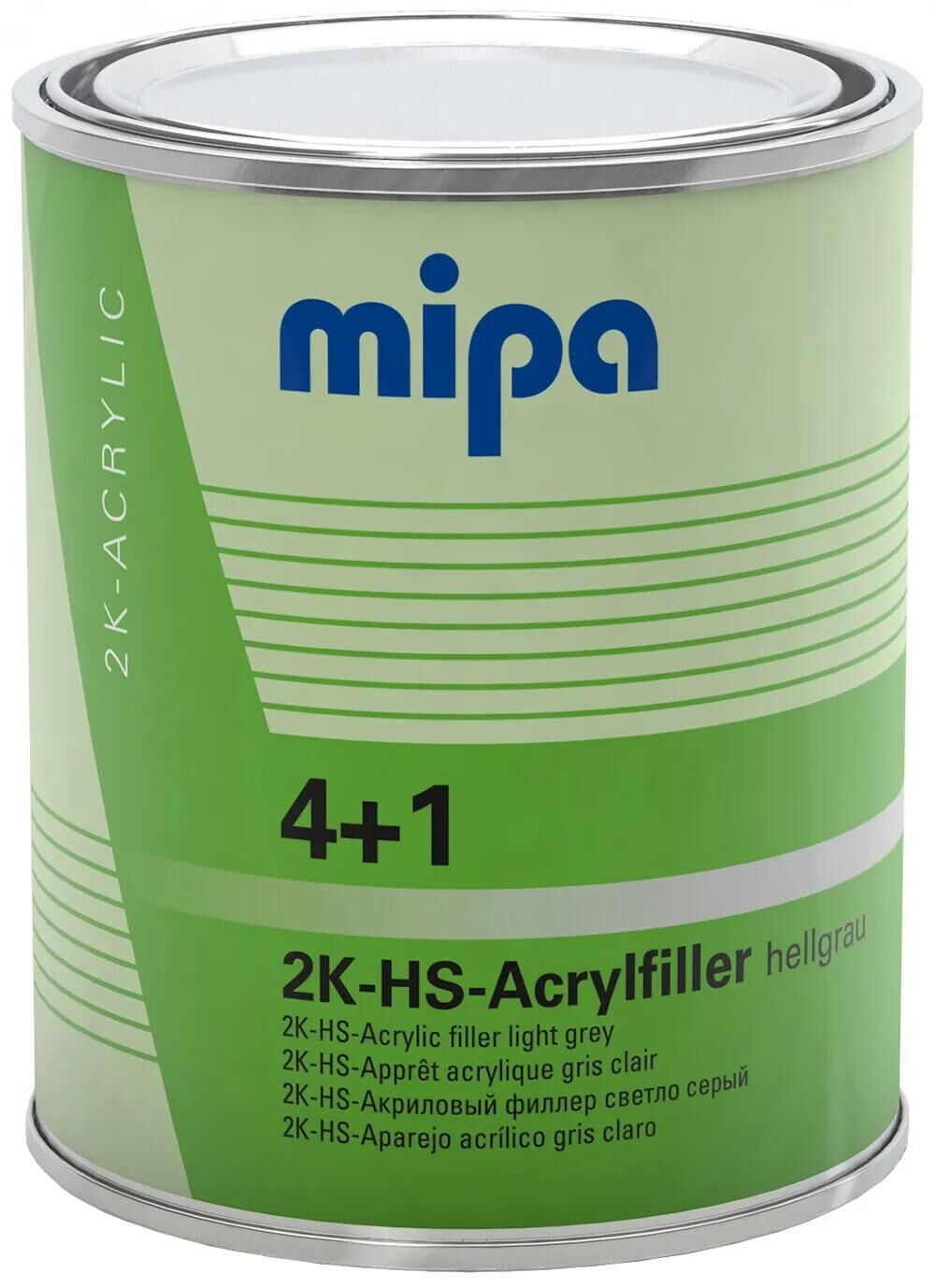 Mipa Acrylfüller 4+1 HS 4+1 Acrylfilter HS 1l hellgrau