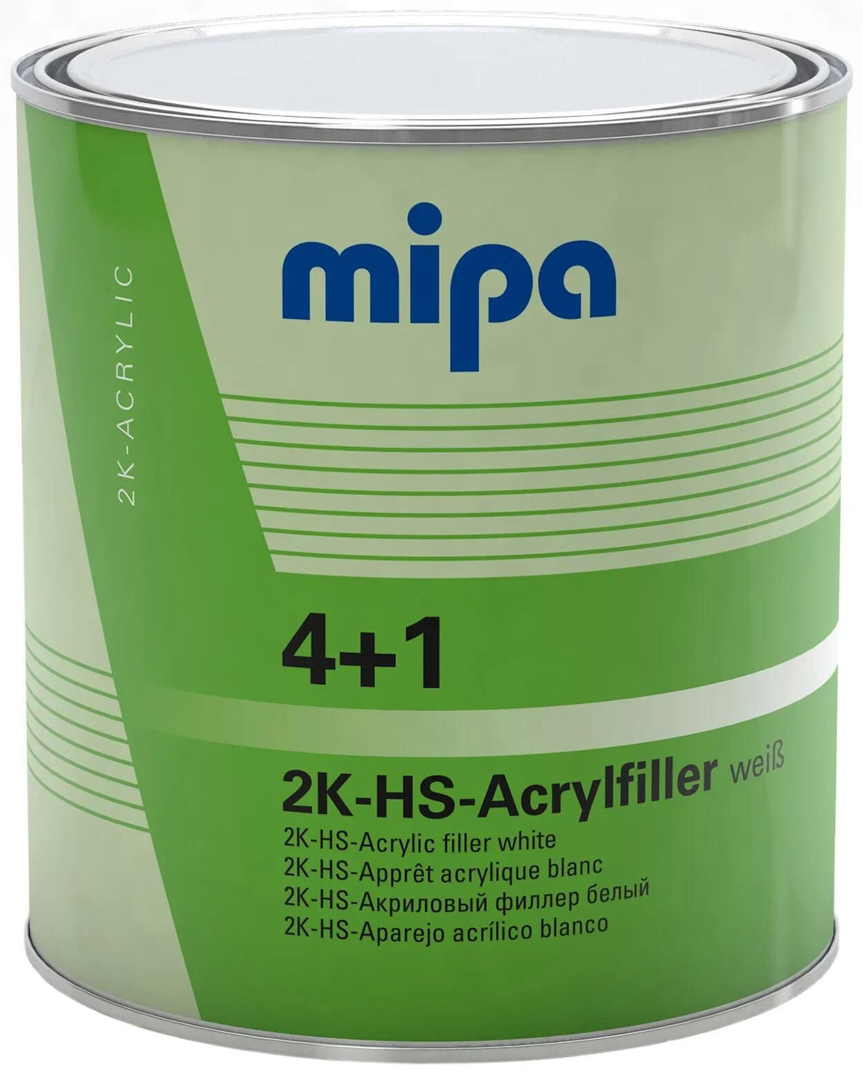 Mipa Acrylfüller 4+1 HS 4+1 Acrylfilter HS 3l weiß