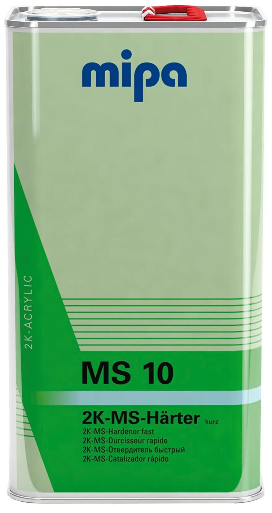 Mipa 2-K-Härter MS 10 2K-Acryl-Härter kurz, HS-Qualität 2-K-MS-Härter MS10 5ltr