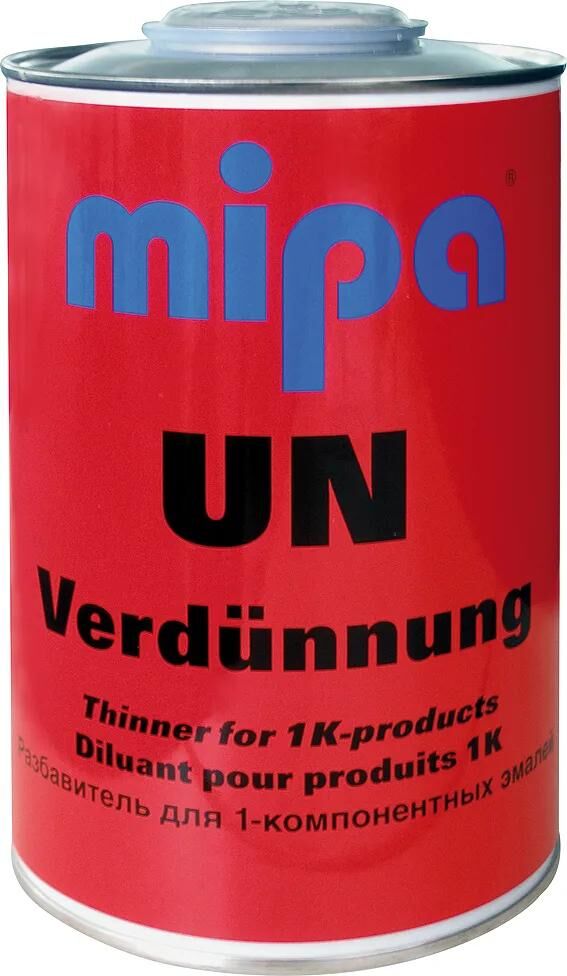 Mipa-Verdünner für Rohre und 1 Liter.
