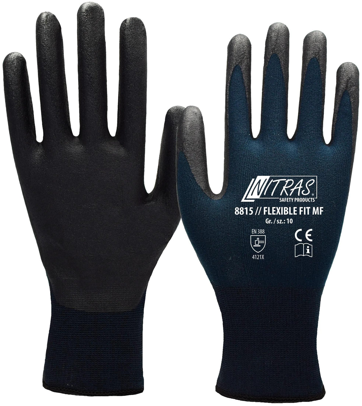 Nitras Safety Nitras Feinstrickhandschuh Flexible Fit MF Handschuhgröße 11 Flexible Fit MF