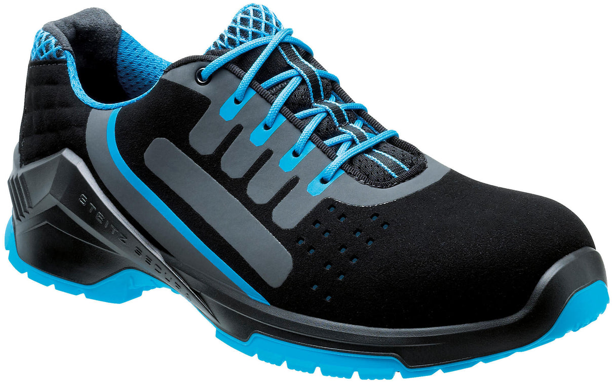 Steitz Secura Halbschuh VD Pro 1560 ESD Blau Sicherheitsschuhe Gr.47 Blau VD Pro 1400 ESD NB