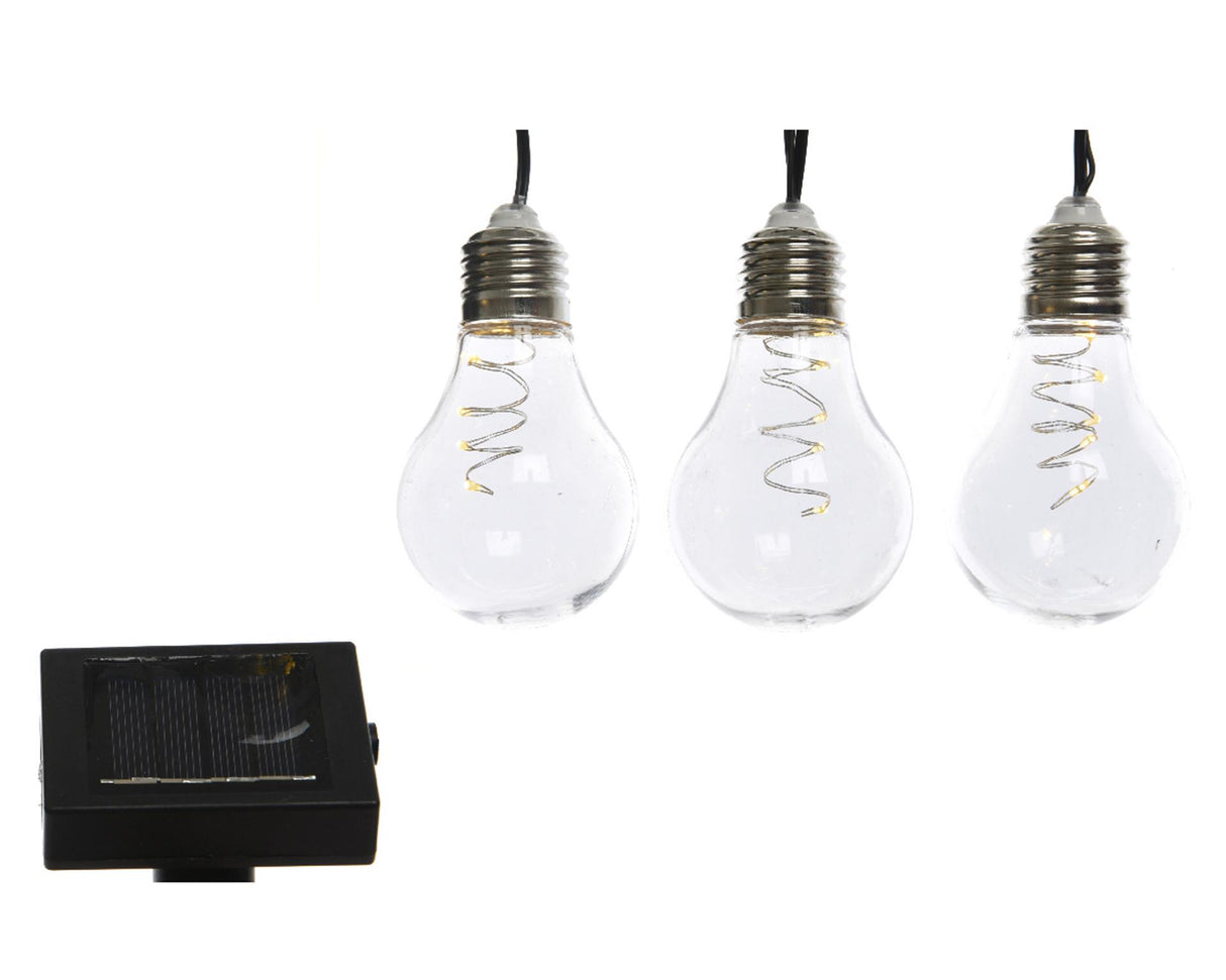 Lumineo Micro-LED-Solar-Lichterkette 450 cm