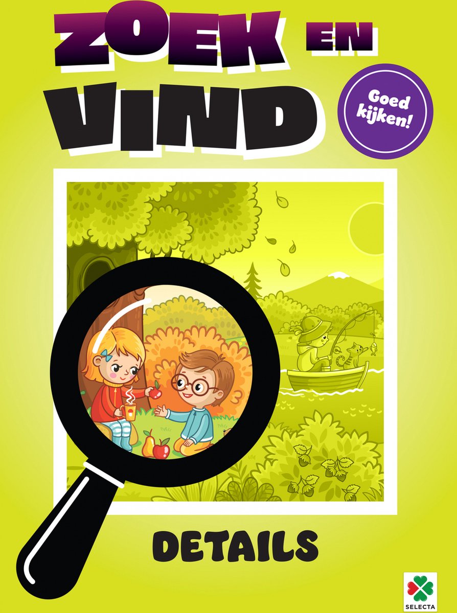 Selecta suchen und finden: Details-Aktivitätsbuch