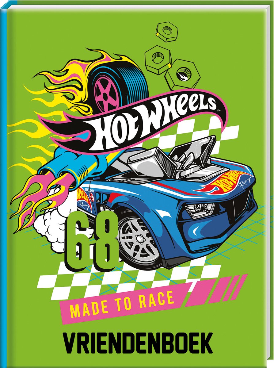 Interstat hot wheels vriendenboekje groen