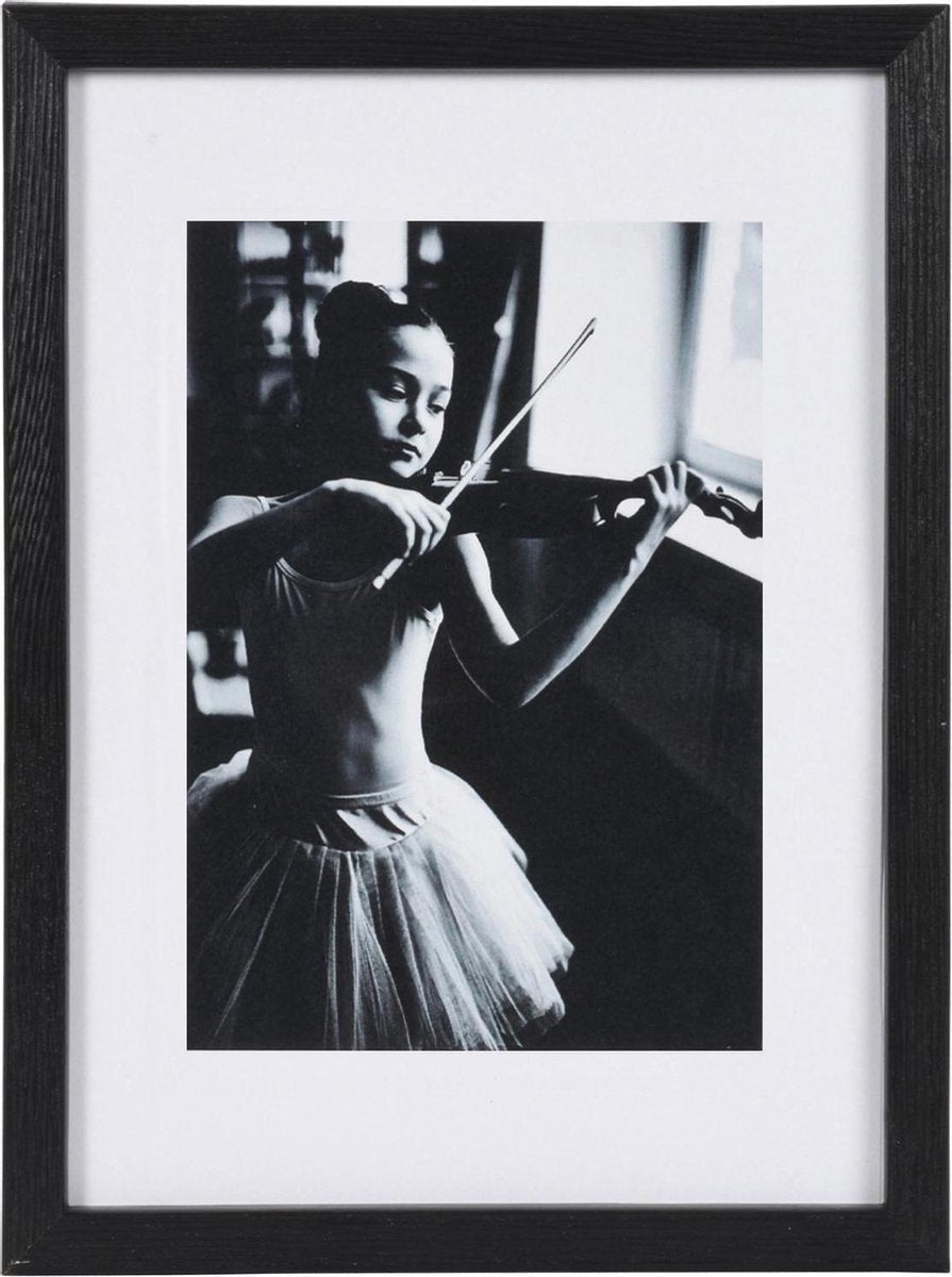 Henzo Fotorahmen – Viola – Fotogröße 10 x 15 cm – Schwarz