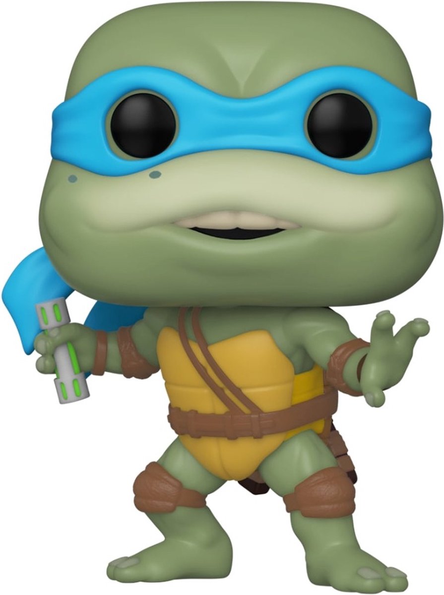 Funko teenage mutant ninja turtles verzamelfiguur pop! movies leonardo 9 cm multicolours