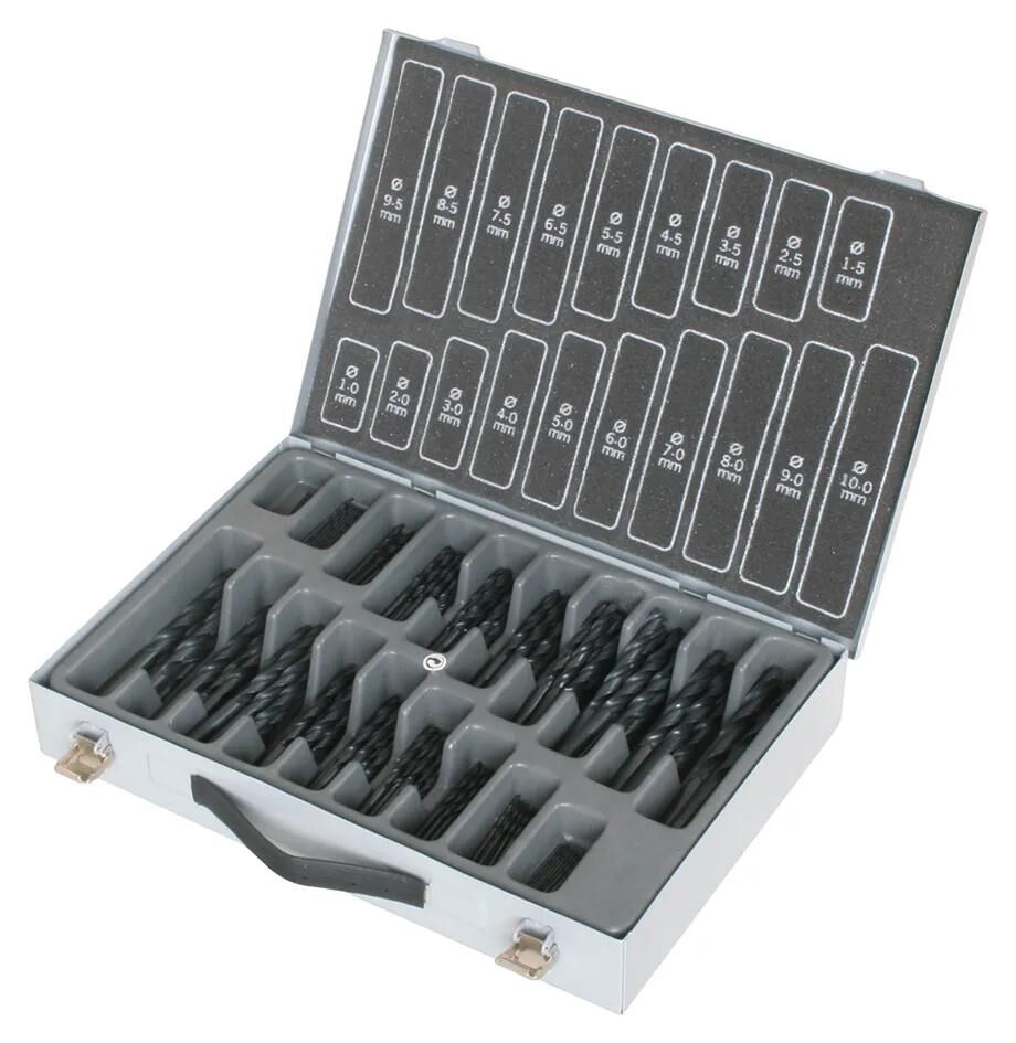 Profi-Spiralbohrer-Set HSS-Bohrermagazin DIN 338 170-tlg., 10, - 10,0