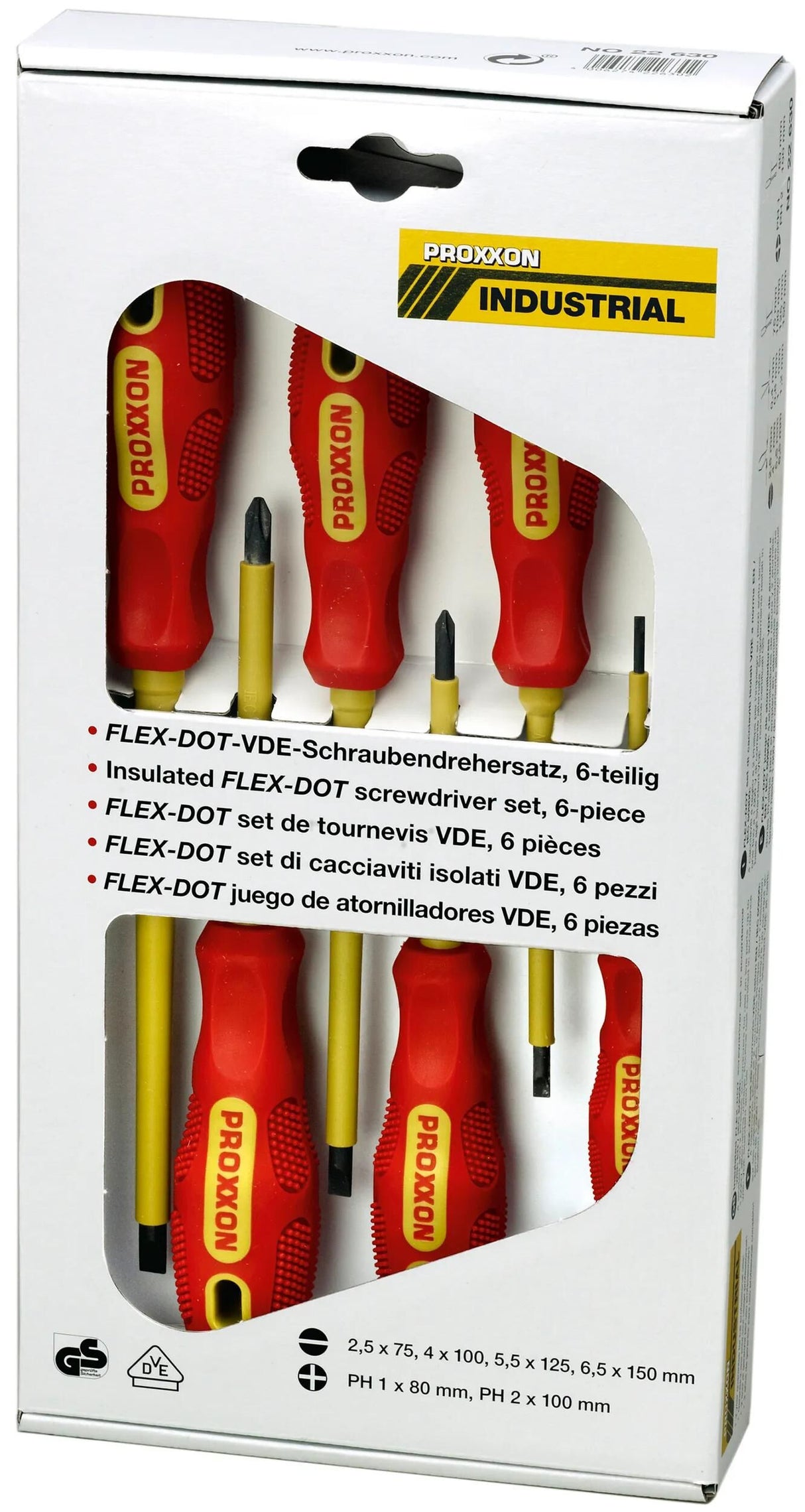 Proxxon Schraubendreher-Set Flex-Dot VDE VDE-Schraubenset 6-tlg