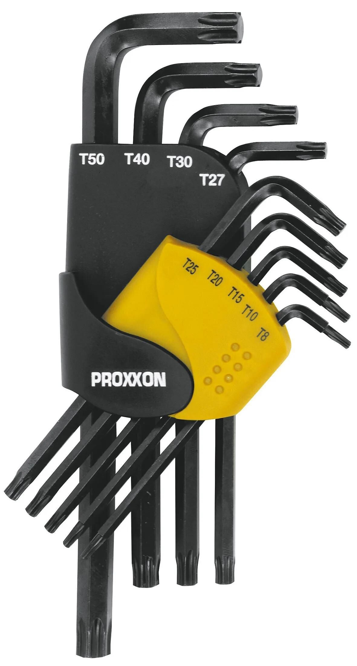 Proxxon Winkelschlüsselsatz Winkelschlüsselsatz Torx 9-teilig